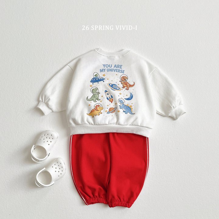 Vivid I - Korean Children Fashion - #childrensboutique - Stripe Point Jogger Pants - 8
