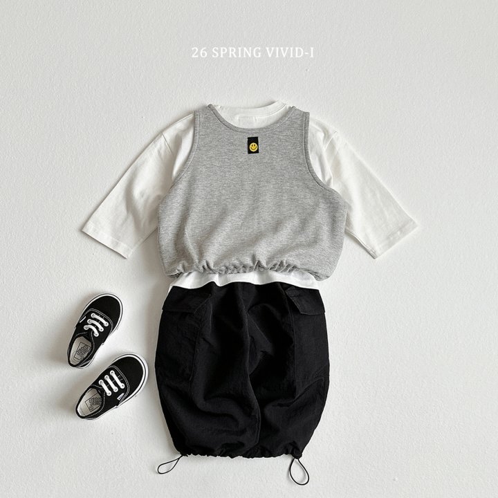 Vivid I - Korean Children Fashion - #childrensboutique - Vest Pintuck Set - 11