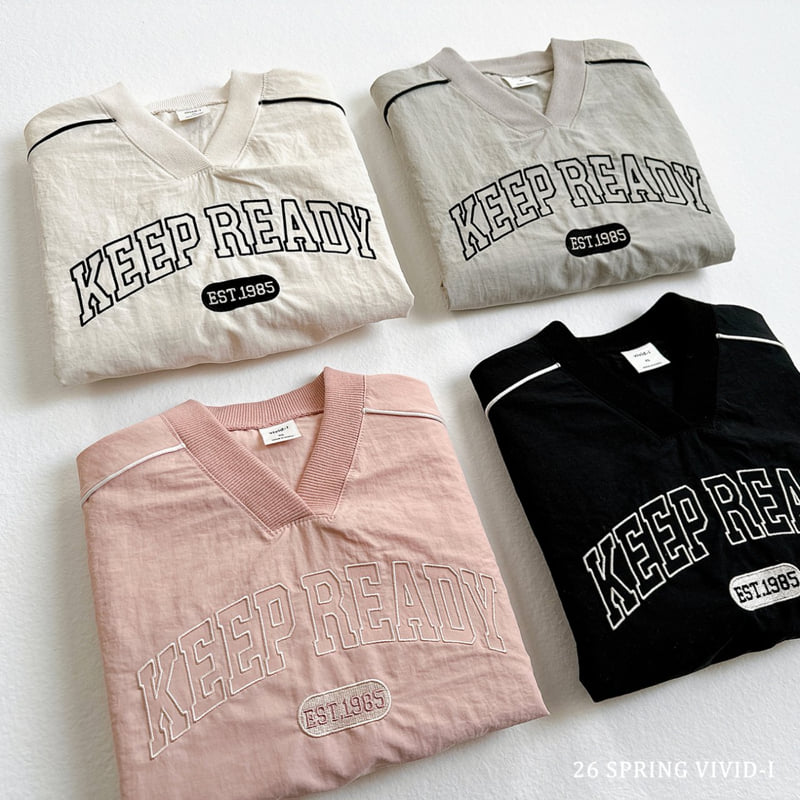 Vivid I - Korean Children Fashion - #designkidswear - Embroidered Nylon Sweatshirt - 12