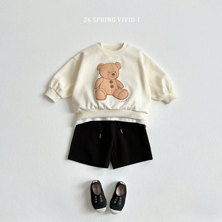 Vivid I - Korean Children Fashion - #designkidswear - 3D Bear Sweatshirt - 8