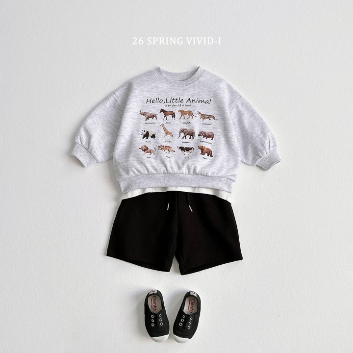 Vivid I - Korean Children Fashion - #designkidswear - Mini Animal Sweatshirt - 11