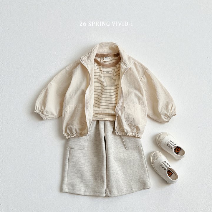 Vivid I - Korean Children Fashion - #designkidswear - Cargo Wide Pants - 6