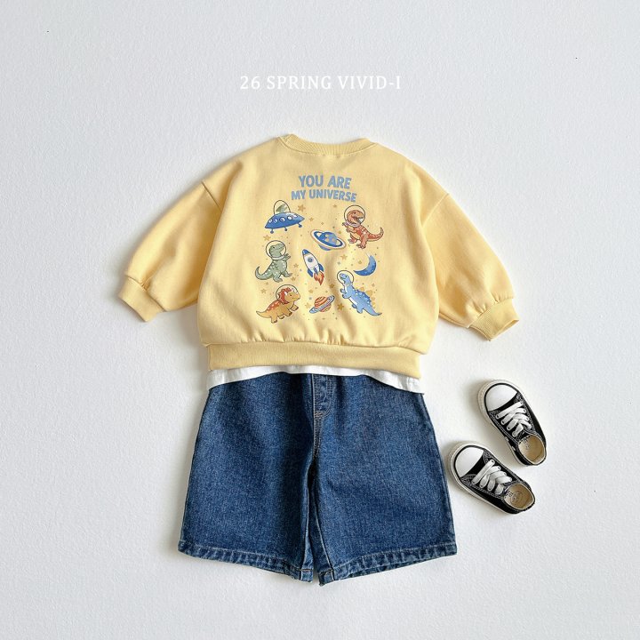 Vivid I - Korean Children Fashion - #designkidswear - Bermuda Denim Pants - 3