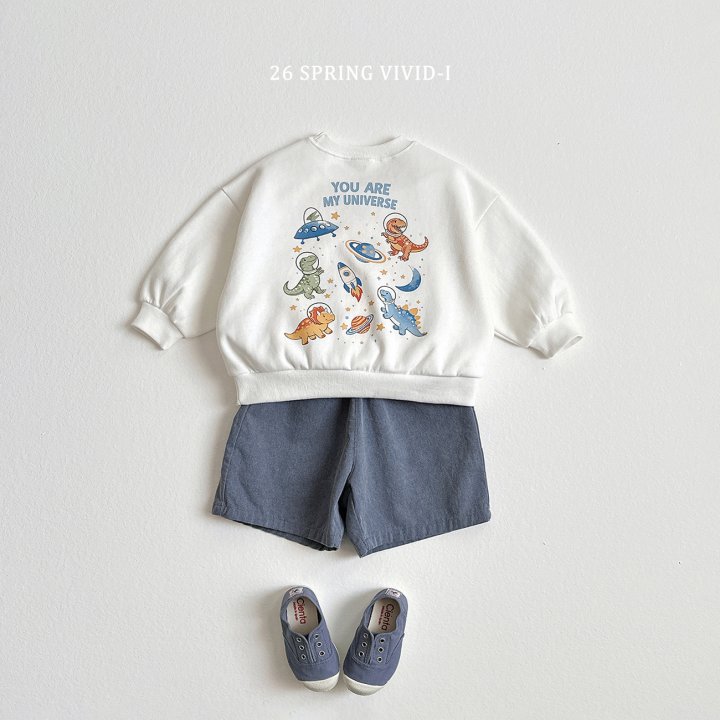 Vivid I - Korean Children Fashion - #designkidswear - Pigment Half Pants - 10