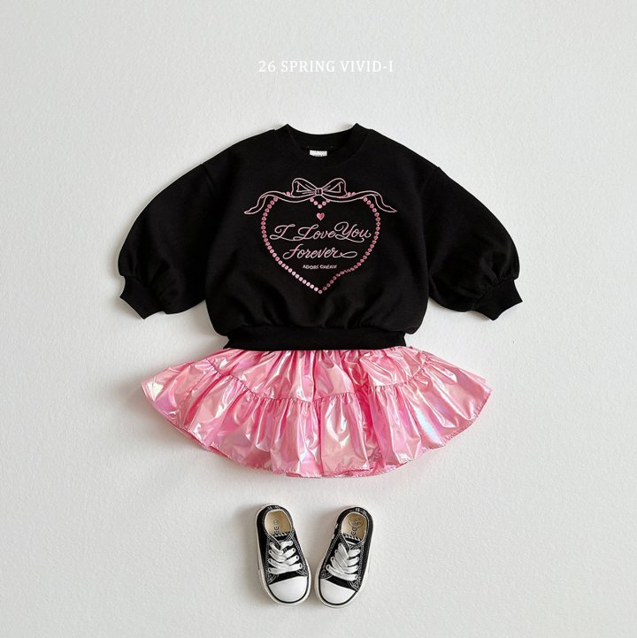 Vivid I - Korean Children Fashion - #designkidswear - Glossy Skirt - 6