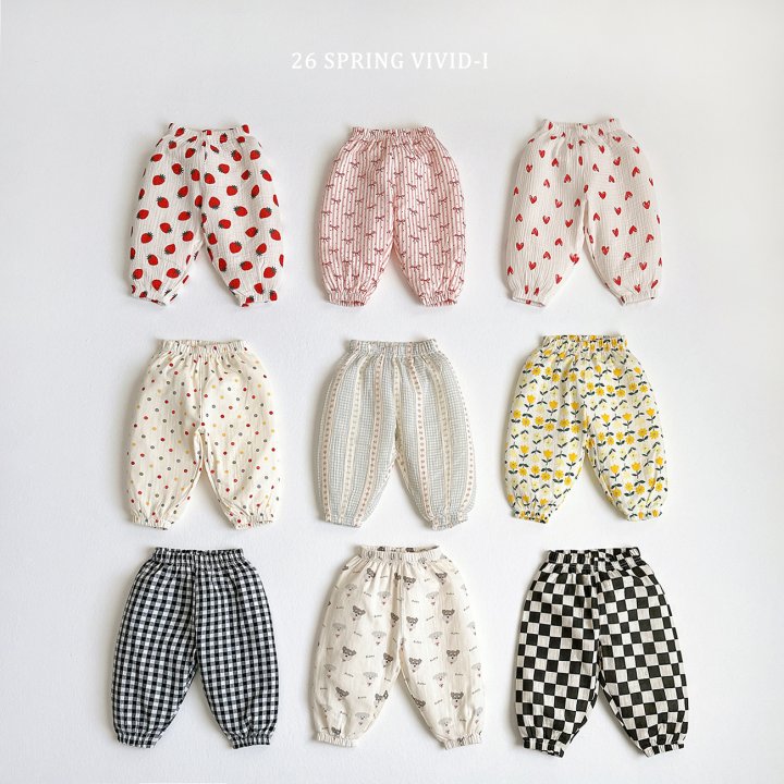 Vivid I - Korean Children Fashion - #designkidswear - Spring Color Pants
