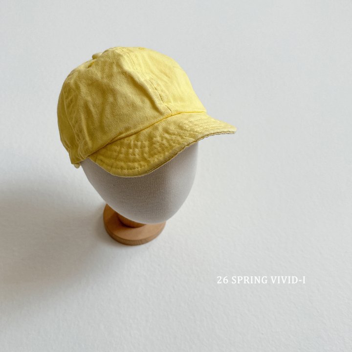 Vivid I - Korean Children Fashion - #childrensboutique - Cotton Basic Cap - 4