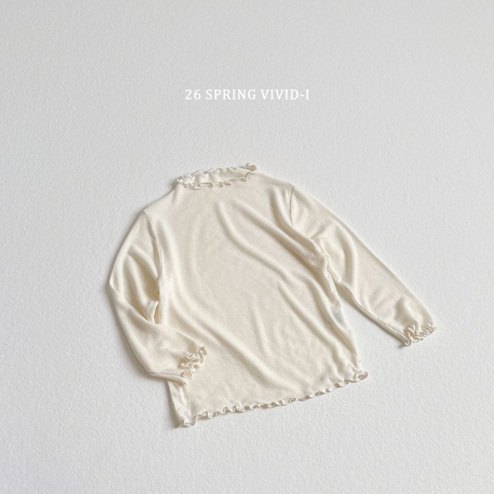 Vivid I - Korean Children Fashion - #designkidswear - Spring Soft Wave Tee - 3