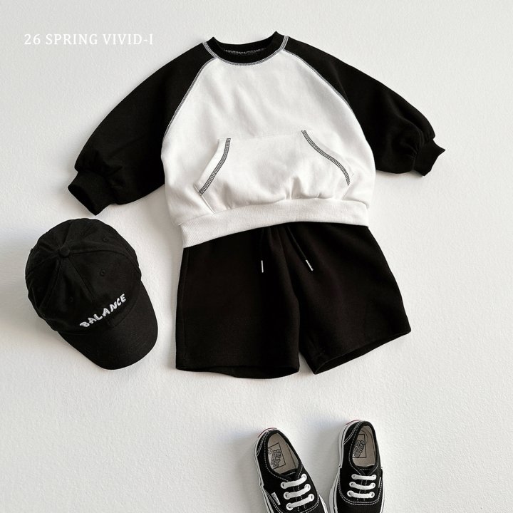 Vivid I - Korean Children Fashion - #discoveringself - Kangaroo Raglan Sweatshirt - 9