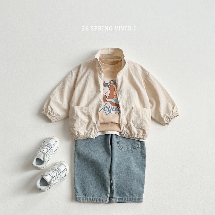 Vivid I - Korean Children Fashion - #discoveringself - Vintage Dog Sweatshirt - 11