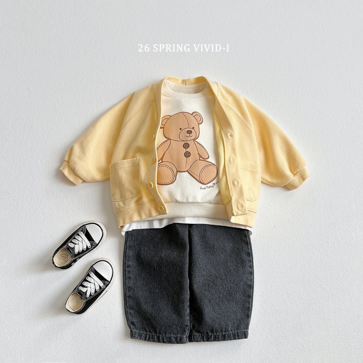 Vivid I - Korean Children Fashion - #discoveringself - 3D Bear Sweatshirt - 9