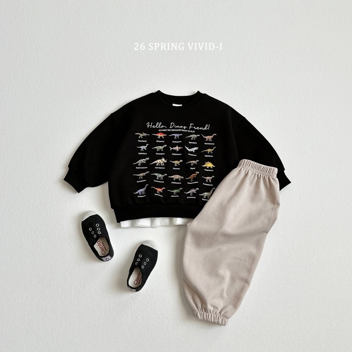 Vivid I - Korean Children Fashion - #discoveringself - Tiny Dino Sweatshirt - 8
