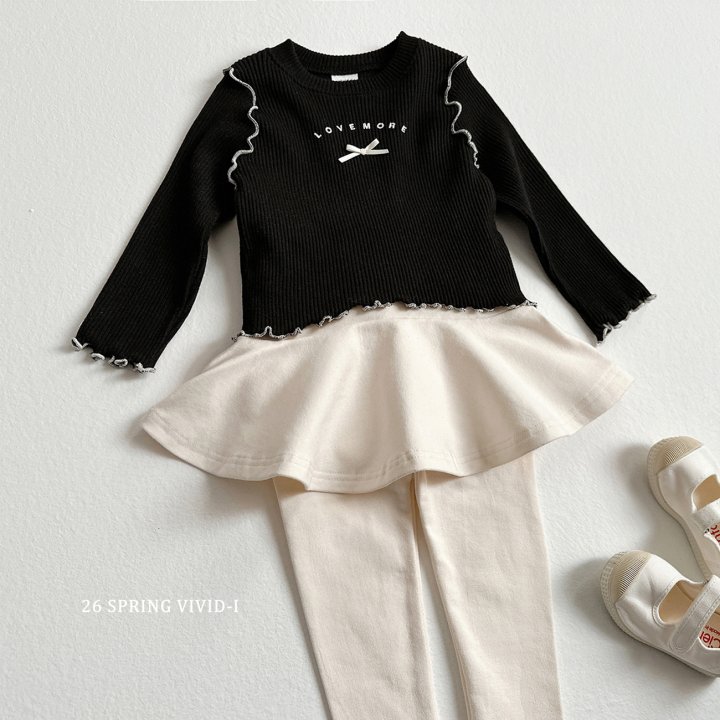 Vivid I - Korean Children Fashion - #discoveringself - All-Day Skirt Leggings - 10