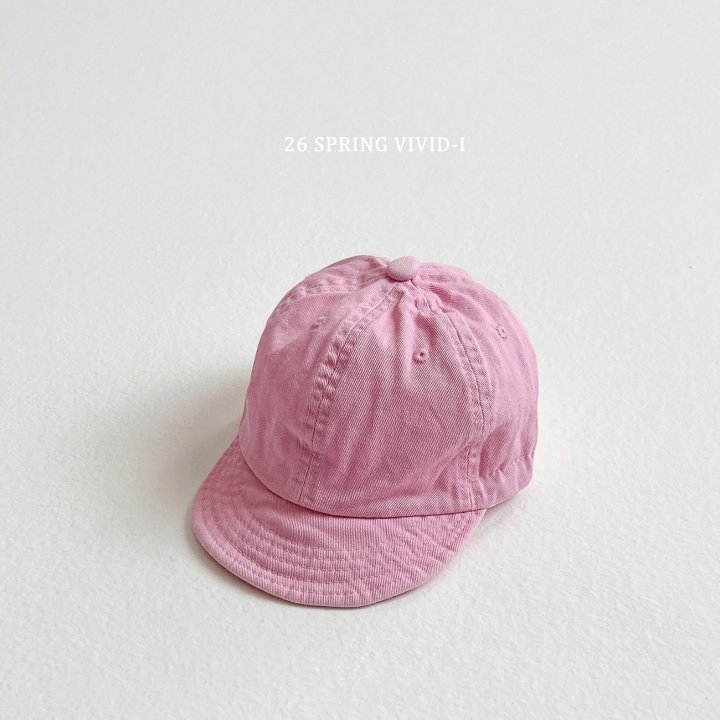 Vivid I - Korean Children Fashion - #discoveringself - Cotton Basic Cap - 5