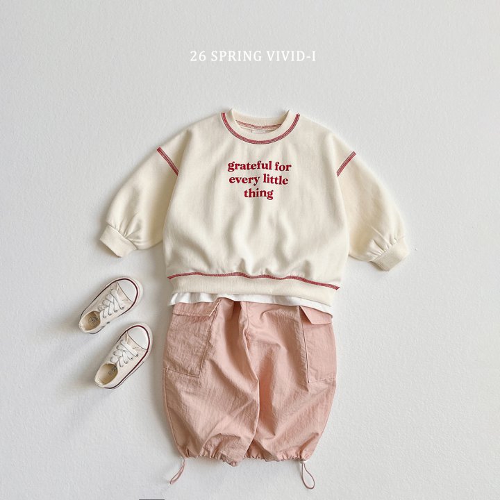 Vivid I - Korean Children Fashion - #discoveringself - Lettering Stitch Set - 8