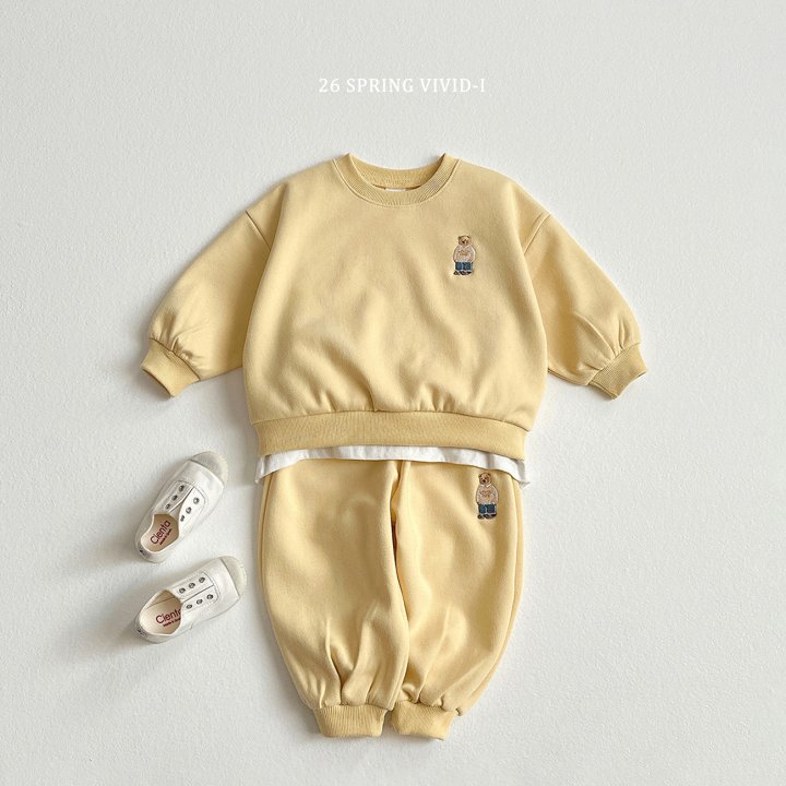 Vivid I - Korean Children Fashion - #discoveringself - 26 Bear Embroidery Set - 5