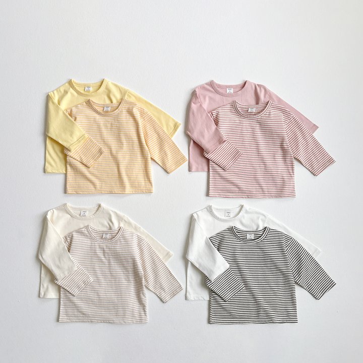 Vivid I - Korean Children Fashion - #fashionkids - One & One Single Tee