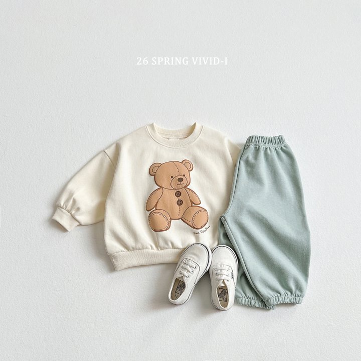 Vivid I - Korean Children Fashion - #fashionkids - 3D Bear Sweatshirt - 10