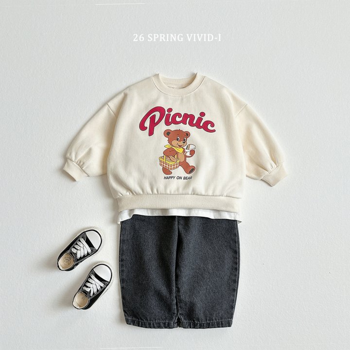 Vivid I - Korean Children Fashion - #fashionkids - Spring Pop Art Sweatshirt - 11
