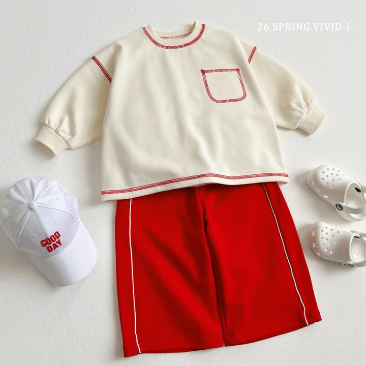 Vivid I - Korean Children Fashion - #fashionkids - Double Line Pants - 7