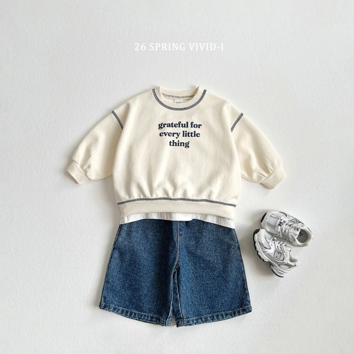 Vivid I - Korean Children Fashion - #fashionkids - Bermuda Denim Pants - 5