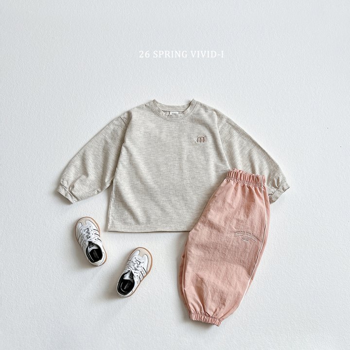 Vivid I - Korean Children Fashion - #fashionkids - Stripe Nylon Jogger Pants - 10