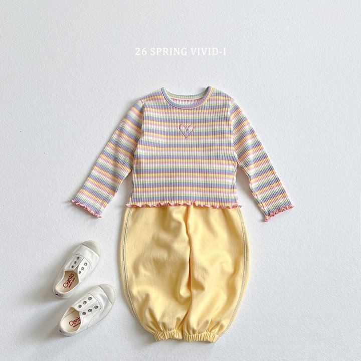 Vivid I - Korean Children Fashion - #fashionkids - Rib Pocket Jogger Pants - 9