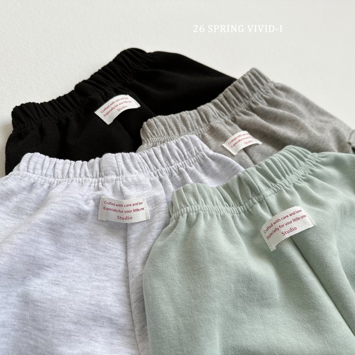 Vivid I - Korean Children Fashion - #fashionkids - Label Cargo Jogger Pants - 7