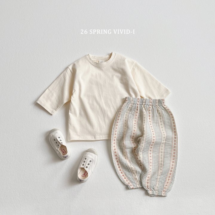 Vivid I - Korean Children Fashion - #fashionkids - Basic Layered Tee - 6