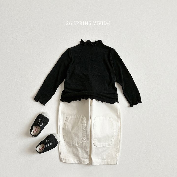 Vivid I - Korean Children Fashion - #fashionkids - Spring Soft Wave Tee - 5