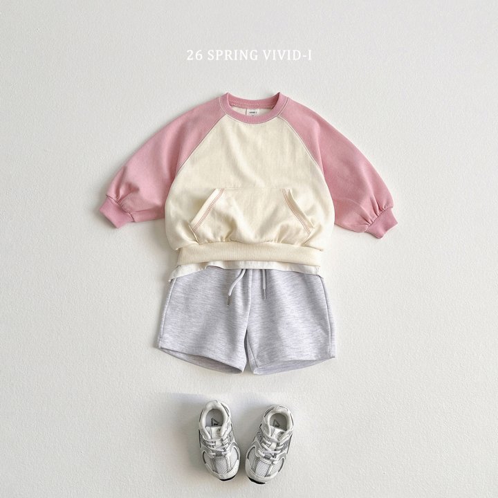Vivid I - Korean Children Fashion - #kidsshorts - Kangaroo Raglan Sweatshirt - 11