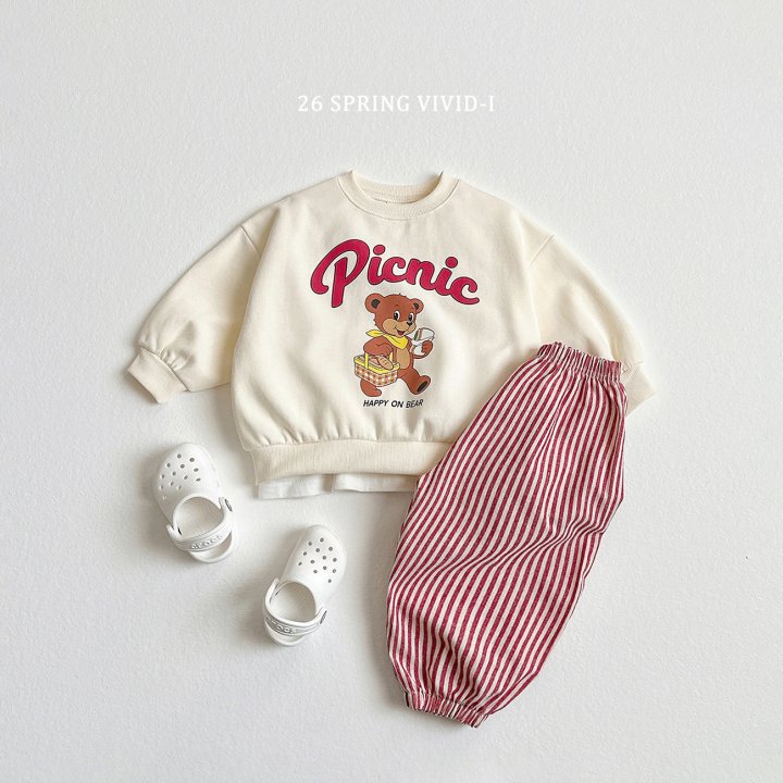 Vivid I - Korean Children Fashion - #kidsshorts - Spring Pop Art Sweatshirt - 12