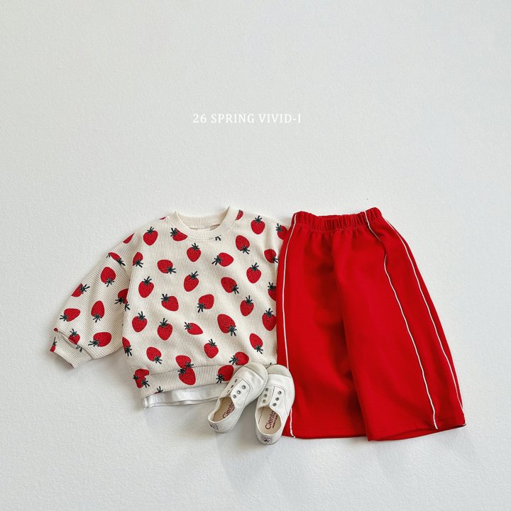 Vivid I - Korean Children Fashion - #kidsshorts - Double Line Pants - 8