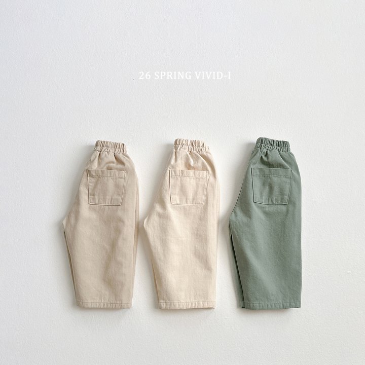 Vivid I - Korean Children Fashion - #kidsshorts - Cotton Daily Pants