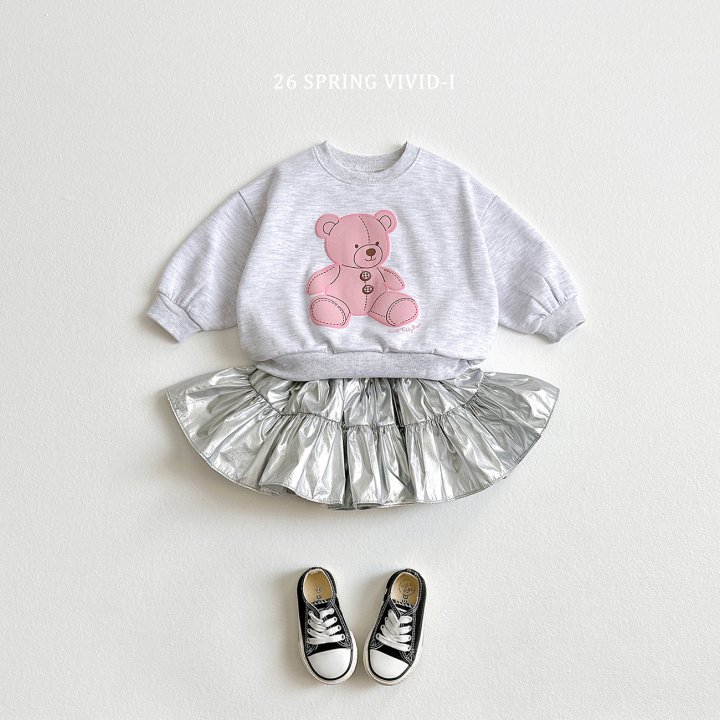 Vivid I - Korean Children Fashion - #kidsshorts - Glossy Skirt - 9