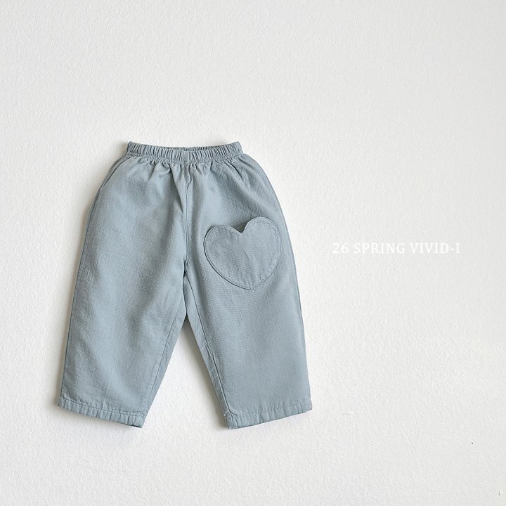 Vivid I - Korean Children Fashion - #fashionkids - Double-Layer Heart Pants - 4