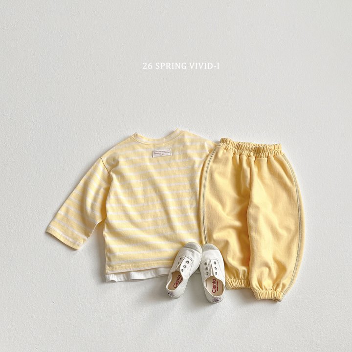Vivid I - Korean Children Fashion - #kidsshorts - Rib Pocket Jogger Pants - 10