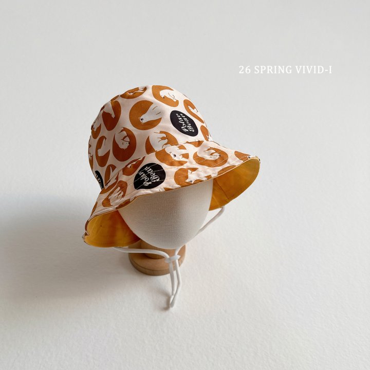 Vivid I - Korean Children Fashion - #kidsshorts - Reversible Bucket Hat - 8