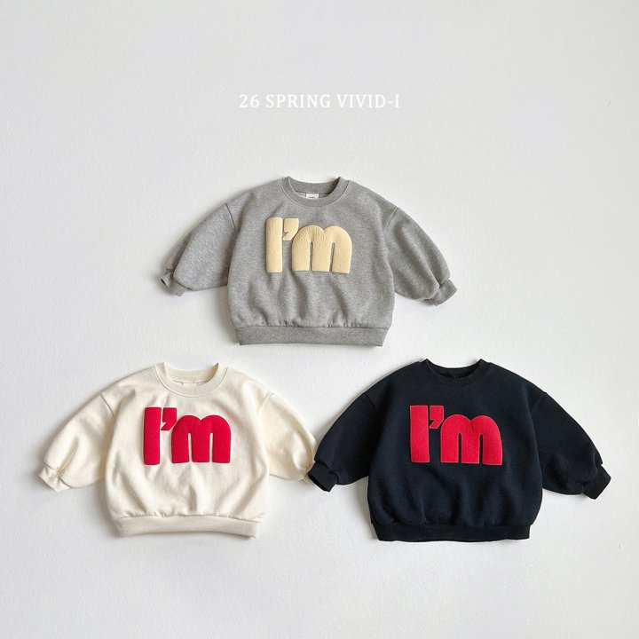 Vivid I - Korean Children Fashion - #kidsstore - I Am 3D Sweatshirt