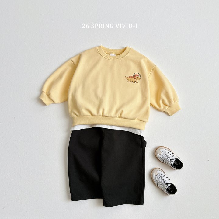 Vivid I - Korean Children Fashion - #kidsstore - Space Jurassic Sweatshirt - 12