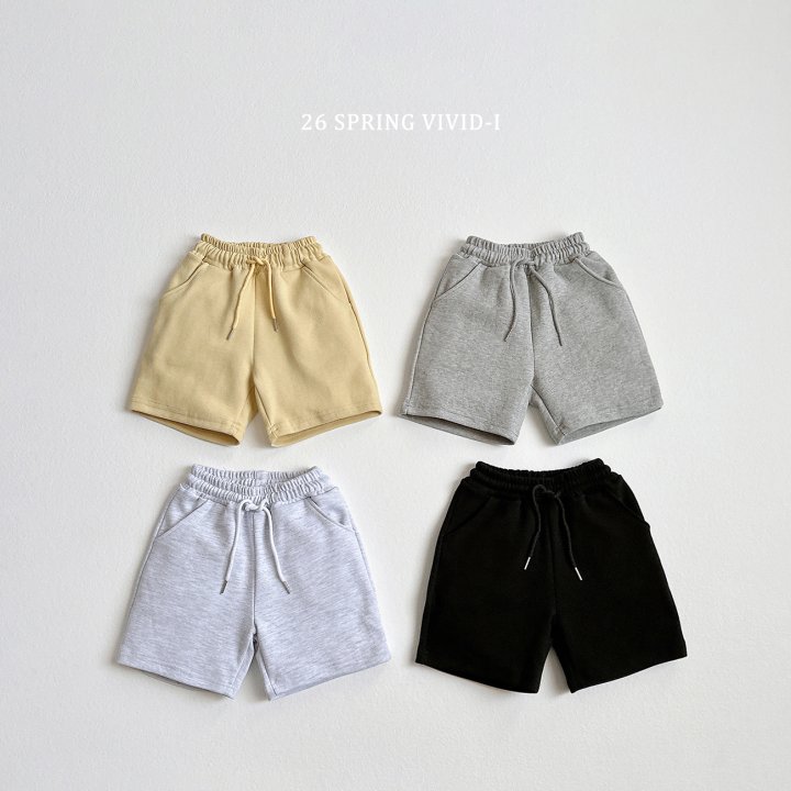 Vivid I - Korean Children Fashion - #kidsstore - String Banding Shorts