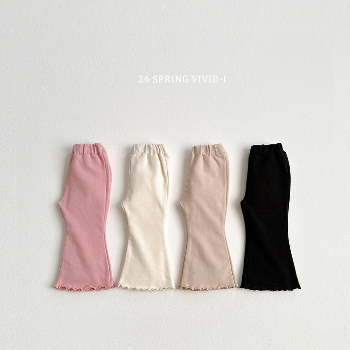 Vivid I - Korean Children Fashion - #kidsstore - Vivid Bootcut Pants