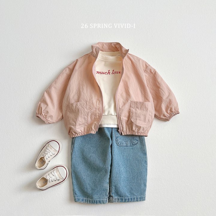 Vivid I - Korean Children Fashion - #kidzfashiontrend - Sleeve Heart Sweatshirt - 10