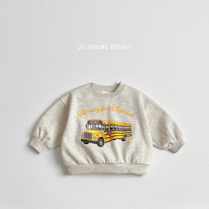 Vivid I - Korean Children Fashion - #kidzfashiontrend - Classic Car Sweatshirt - 3