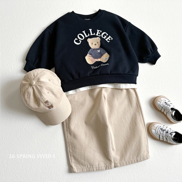 Vivid I - Korean Children Fashion - #kidzfashiontrend - Cotton Daily Pants - 3