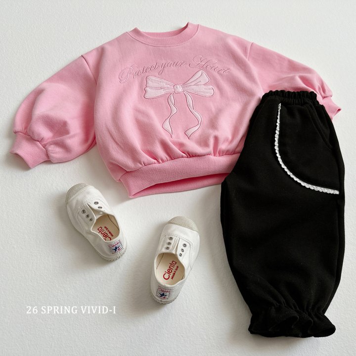 Vivid I - Korean Children Fashion - #kidzfashiontrend - Frill Lace Jogger Pants - 8