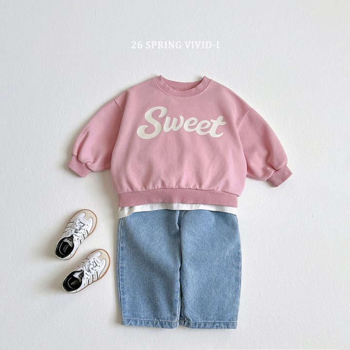 Vivid I - Korean Children Fashion - #littlefashionista - Sweet Butter Sweatshirt - 10