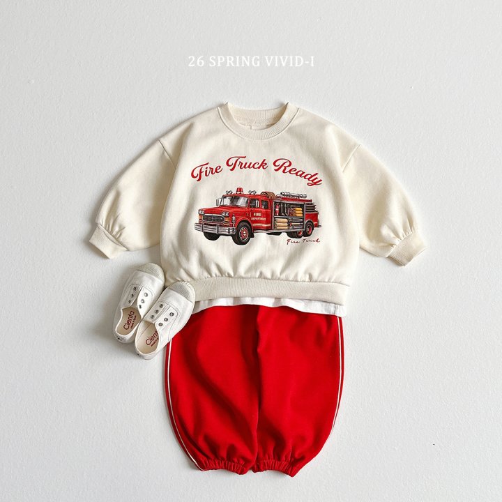 Vivid I - Korean Children Fashion - #littlefashionista - Classic Car Sweatshirt - 5