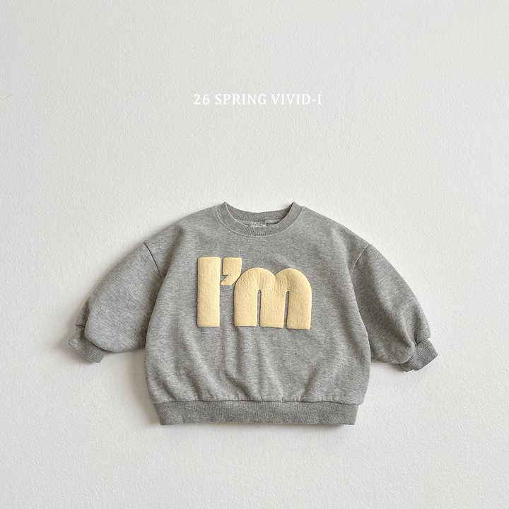 Vivid I - Korean Children Fashion - #Kfashion4kids - I Am 3D Sweatshirt - 4