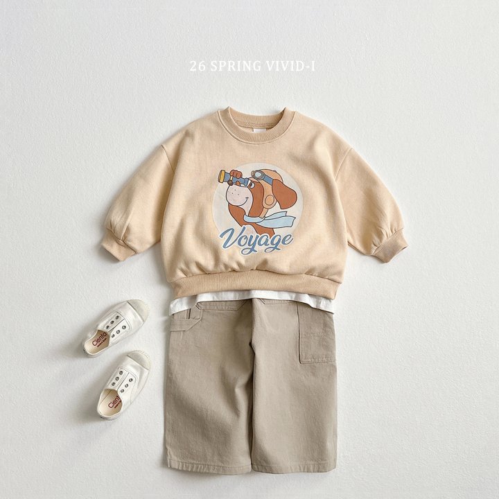 Vivid I - Korean Children Fashion - #littlefashionista - Cotton Carpenter Pants - 6